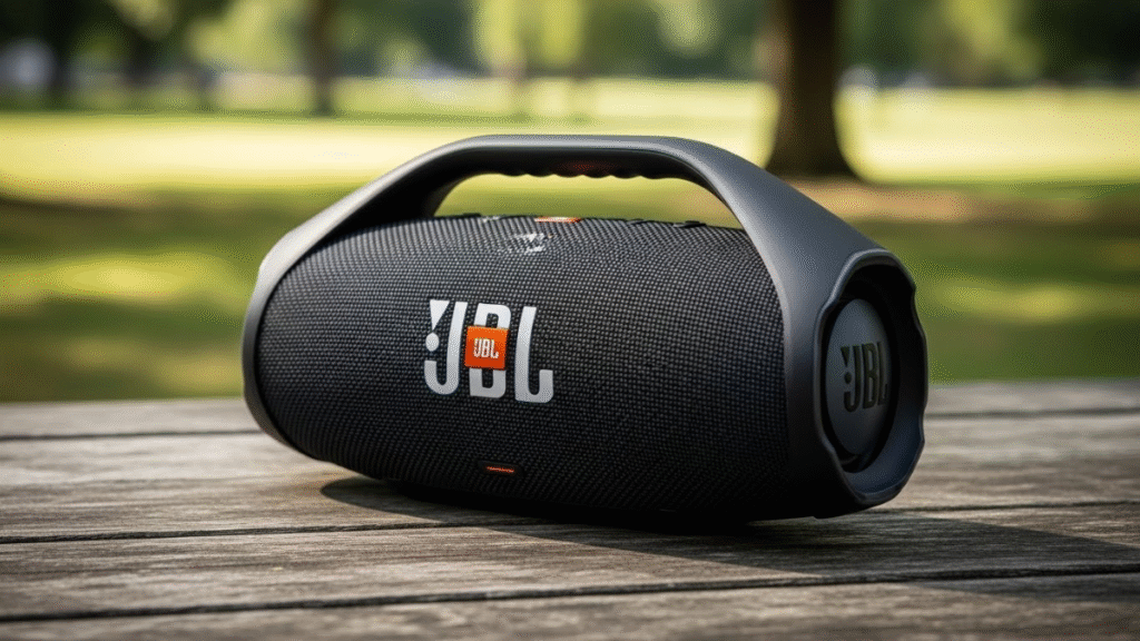 JBL Caixa de Som, Boombox 3, Bluetooth, À Prova D'água,Poeira e Durabilidade e Liberdade.