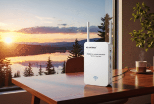 Repetidor De Wifi 4 Antenas